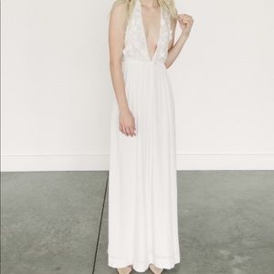 For Love & Lemons Halter Daisy Dress